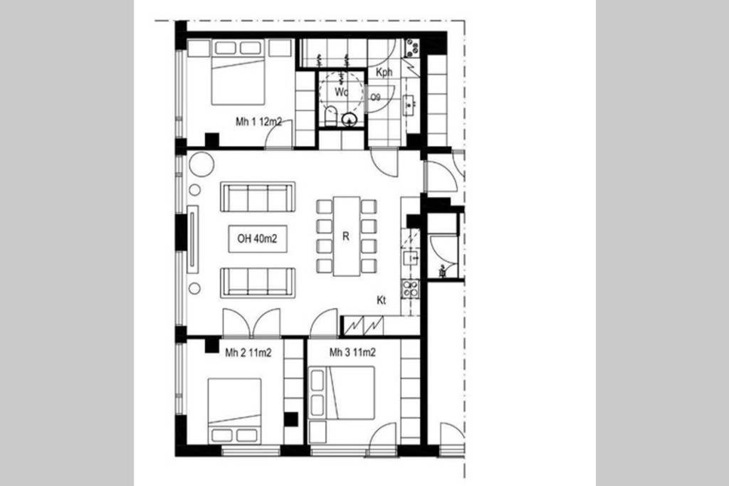 Sleek And Spacious 3 Bedroom Apartment In City Centre Helsinki Dış mekan fotoğraf
